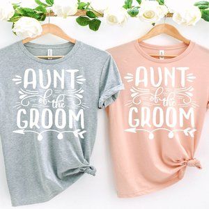 Aunt of the Groom Soft T-Shirt